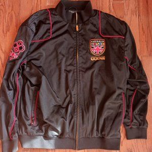 COOGI Australia Men's Jacket Full Zip Size 3XL Black Soft Shell Polyester